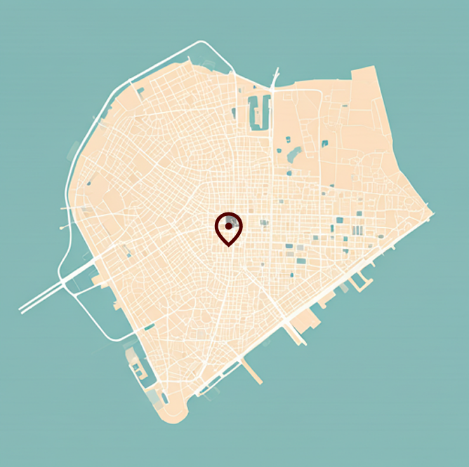Mapa de Barcelona